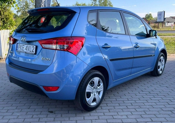 Hyundai ix20 cena 32900 przebieg: 168000, rok produkcji 2012 z Łowicz małe 326